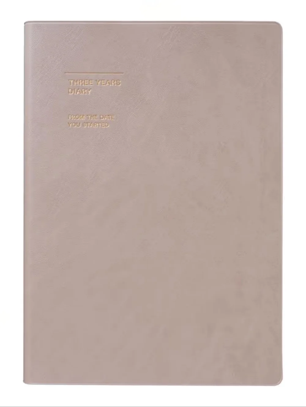 MARK'STYLE 3 Year Undated Mindful Diary - Goal Tracker, Memory & Photo Pages
